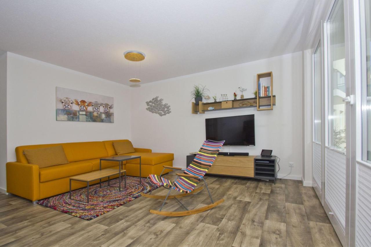 Mit Meerblick Und Terrasse, Gratis Nutzung Vom Ahoi Erlebnisbad Und Sauna In Sellin - Meeresblick Fewo 68 Goehren  Esterno foto