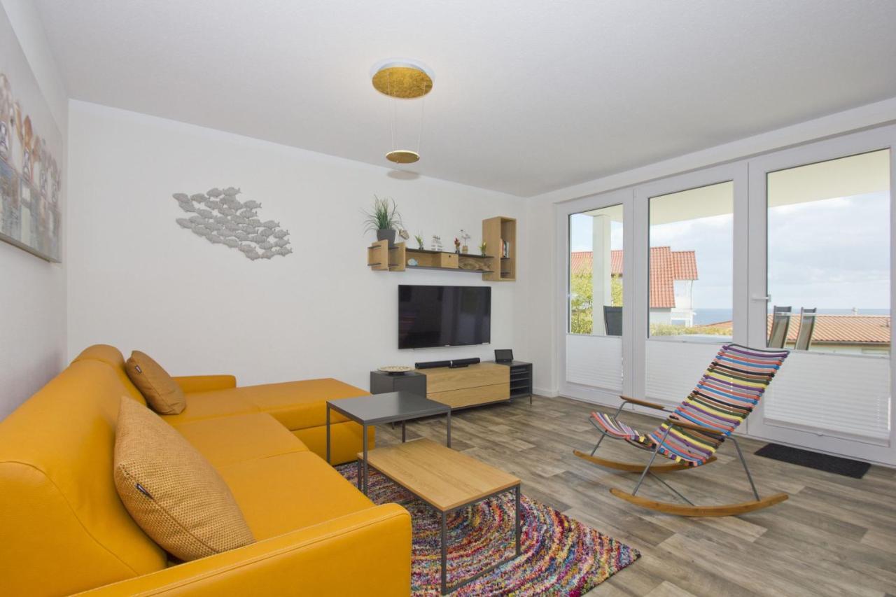 Mit Meerblick Und Terrasse, Gratis Nutzung Vom Ahoi Erlebnisbad Und Sauna In Sellin - Meeresblick Fewo 68 Goehren  Esterno foto
