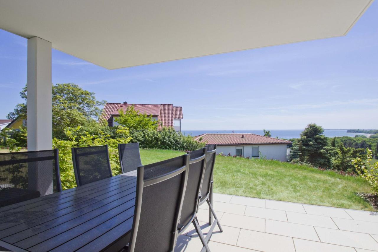 Mit Meerblick Und Terrasse, Gratis Nutzung Vom Ahoi Erlebnisbad Und Sauna In Sellin - Meeresblick Fewo 68 Goehren  Esterno foto